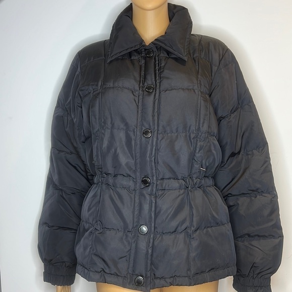 Weekend MaxMara Size 6 Black Puffer Jacket - Picture 1 of 14